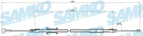 Автозапчасть SAMKO C1008B