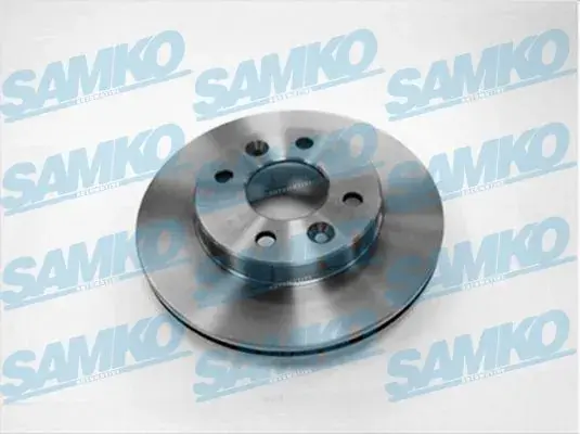Диск гальмівний (передній) Renault Kangoo 1.2i/1.4i/1.9D 97-00 (237.8x20.1) SAMKO R1111V (фото 1)
