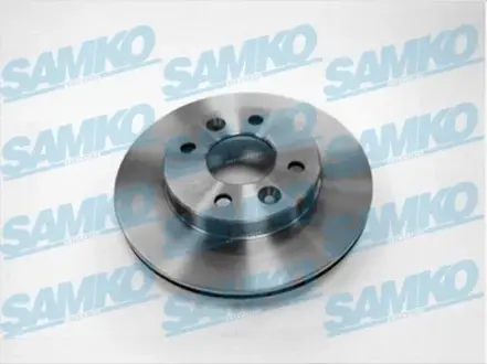 Диск гальмівний (передній) Renault Kangoo 1.2i/1.4i/1.9D 97-00 (237.8x20.1) SAMKO R1111V