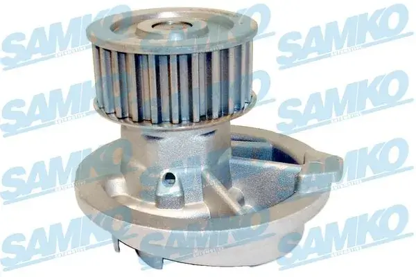 Помпа води Opel Astra F/G/Vectra A/B/Kadett E 1.7D/TD/1.8i 16V/2.0i 16V 88-00 SAMKO WP0604 (фото 1)