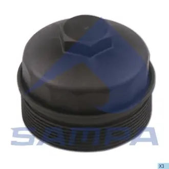 Cover, oil filter housing. Крышка, корпус маслянного фильтра SAMPA 010062