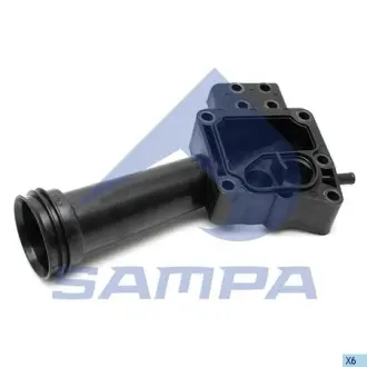 Патрубок радіатора SAMPA 033.487