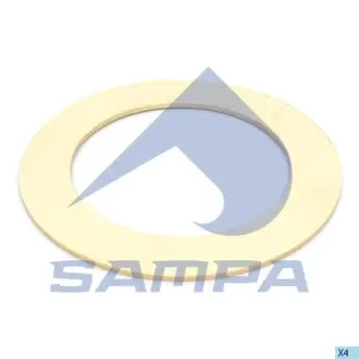 Кільце ущільнювача маточини BPW 124x181x4 SAMPA 070.021