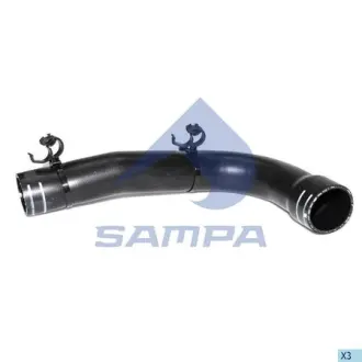 Патрубок радіатора SAMPA 078.058