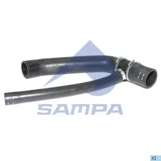 Патрубок радіатора SAMPA 079.488