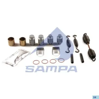 Ремонтний комплект гальмівної колодки SAMPA 085.512