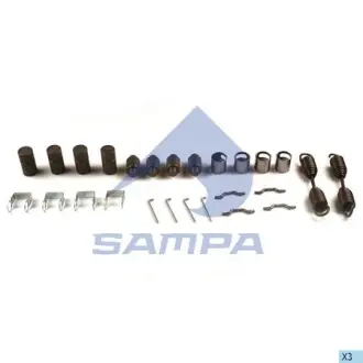 Ремонтний комплект гальмівної колодки SAMPA 090.512