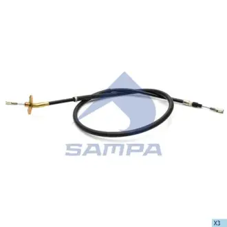 Трос, стоянкова гальмівна система SAMPA 201.377