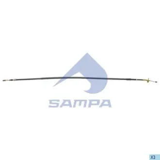 Трос, стоянкова гальмівна система SAMPA 201.378