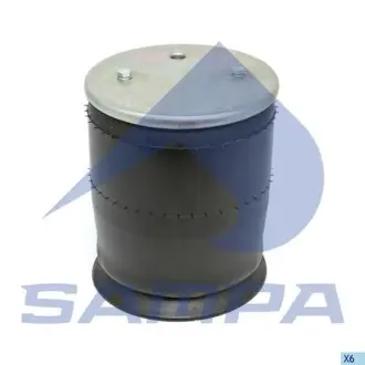 Пневморесора підвіски з пластиковою склянкою SAMPA SP 554158-KP