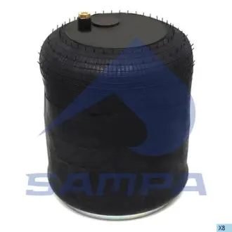 Пневморесора підвіски з металевою склянкою SAMPA SP 554185-K
