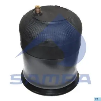 Пневморесора підвіски з металевою склянкою SAMPA SP 554757-K09