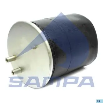 Пневморесора підвіски RVI 265x600 без склянки 4912NP08 SAMPA SP 554912