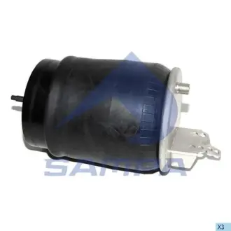 Пневморесора підвіски з металевою склянкою SAMPA SP 557804-K