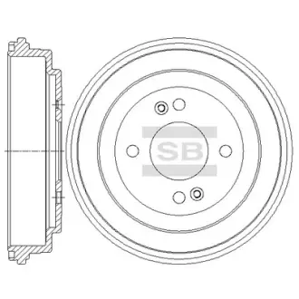 Гальмівний барабан SANGSIN SD1094