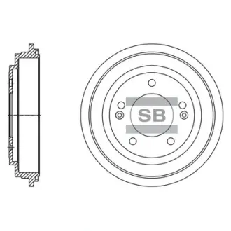Гальмiвний барабан SANGSIN SD1130