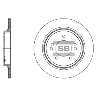 Гальмівний диск SANGSIN SD1131