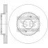 Диск тормозной (кратно 2) передний (вентилируемый) Hyundai i30 (11-) (D=288.0mm) SANGSIN SD1179 (фото 1)