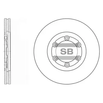 Диск тормозной SANGSIN SD2008