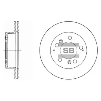 Диск тормозной SANGSIN SD3014