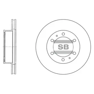 Гальмівний диск SANGSIN SD4011