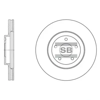 Диск тормозной SANGSIN SD4210