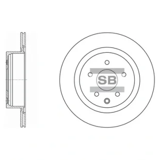 гальмівний диск SANGSIN SD4211
