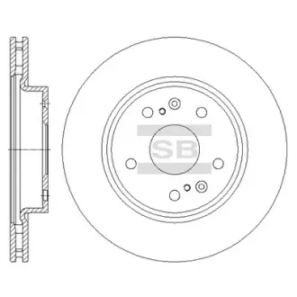 Диск гальмівний SANGSIN SD4810