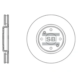 Гальмівний диск SANGSIN SD5003