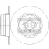 Диск гальмівний (кратно 2) задній BMW X5 E53 (D=323.8mm) HI-Q SANGSIN SD5213 (фото 1)