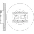Диск гальмівний (кратно 2) передній (вентильований) Transit (06-) (D=300.0mm) HI-Q SANGSIN SD5312 (фото 1)