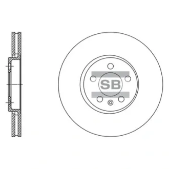 гальмівний диск SANGSIN SD5408