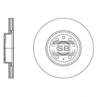 Гальмівний диск SANGSIN SD5409