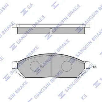 Колодки дискового тормоза SANGSIN SP1059