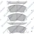 Колодка торм. диск. HYUNDAI TERRACAN 2.5, 2.9, 3.5 01- передн. (пр-во) SANGSIN SP1097 (фото 1)