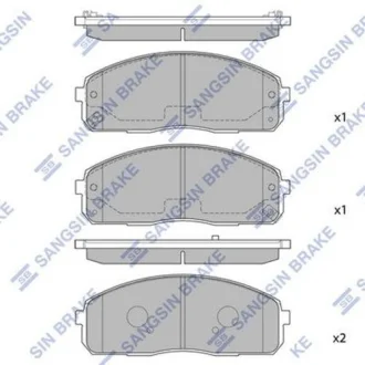 Тормозные колодки SANGSIN SP1174