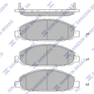 Колодки дискового тормоза SANGSIN SP1447