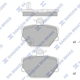 Тормозные колодки SANGSIN SP1674