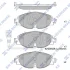 Колодки тормозные передние Audi A3 (13-), Seat Leon (12-), Skoda Octavia (12-), SANGSIN SP1678 (фото 1)