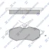 Колодки тормозные передние (p/spring 4шт) Citroen C2 (JM) (03-), C3 I (FC) (02-) SANGSIN SP1747 (фото 1)