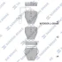 Колодки гальмівні передні Audi A4 (-01), A6 (-05), VW Phaeton (3D) (02-) HI-Q SANGSIN SP1790 (фото 1)