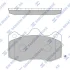 Колодки тормозные передние Renault Thalia (LB0/1/2), Seat Leon (1M1) (02-) SANGSIN SP1835 (фото 1)