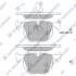 Колодки тормозные задние BMW 3 (-05) SANGSIN SP2168 (фото 1)