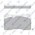 Колодки тормозные передние Audi A3 (11-), VW Touareg (06-) SANGSIN SP2231 (фото 1)