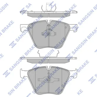 Колодки гальмівні передні BMW 5 (10-), 7 (08-), X5 (10-) HI-Q SANGSIN SP2395