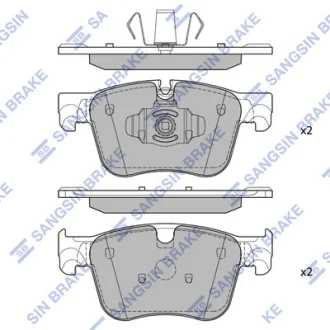 Колодки гальмівні передні Citroen Berlingo (18-), Opel Combo (18-), Peugeot 508 II (18-)  HI-Q SANGSIN SP4032A