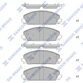 Колодки гальмівні передні Dodge Durango (21-) HI-Q SANGSIN SP4087