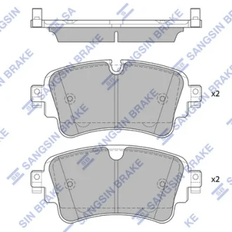 Колодки гальмівні задні Audi A4 (15-) HI-Q SANGSIN SP4112