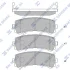Колодки тормозные задние Nissan Patrol (06-) SANGSIN SP4157 (фото 1)