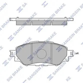 Тормозные колодки SANGSIN SP4243